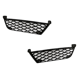 Replacement - Front Driver and Passenger Side Fog Light Cover Set (Standard Line)