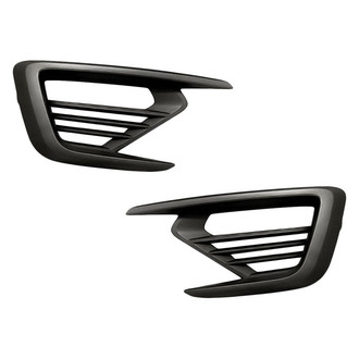 Replacement - Front Outer Driver and Passenger Side Fog Light Bezel Set (Standard Line)