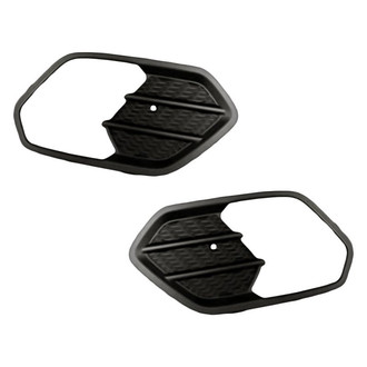 Replacement - Front Driver and Passenger Side Fog Light Bezel Set (Standard Line)