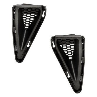 Replacement - Front Outer Driver and Passenger Side Bumper Grille Set (Standard Line)