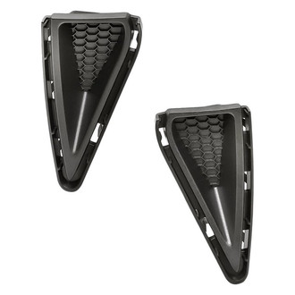 Replacement - Front Outer Driver and Passenger Side Bumper Grille Set (Standard Line)
