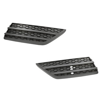Replacement - Front Lower Driver and Passenger Side Fog Light Cover Set (Standard Line)