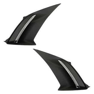 Replacement - Front Driver and Passenger Side Bumper Grille Set (Standard Line)