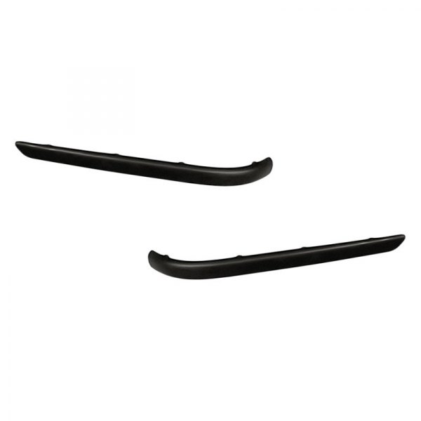 Replacement - Rear Driver and Passenger Side Outer Bumper Impact Strip Set