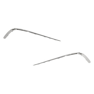 Replacement - Rear Driver and Passenger Side Bumper Molding Set (Standard Line)
