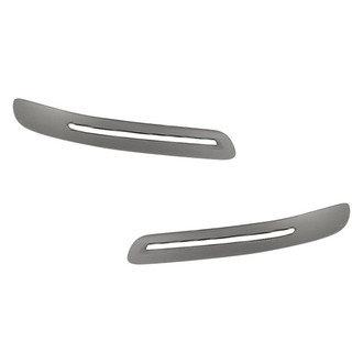 Replacement - Front Driver and Passenger Side Bumper Cover Molding Set (Standard Line)