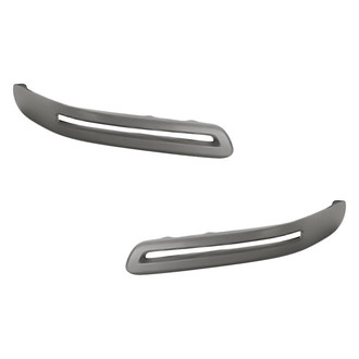 Replacement - Front Driver and Passenger Side Bumper Molding Set (Standard Line)
