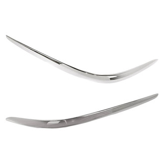 Replacement - Rear Outer Driver and Passenger Side Bumper Molding Set (Standard Line)