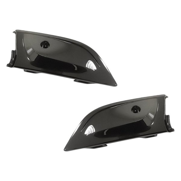 Replacement - Front Driver and Passenger Side Upper Fog Light Cover Set