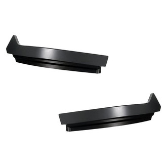 Replacement - Front Upper Driver and Passenger Side Bumper Cover Molding Set (Standard Line)