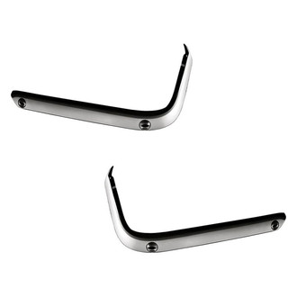 Replacement - Rear Lower Outer Driver and Passenger Side Bumper Valance Set (Standard Line)