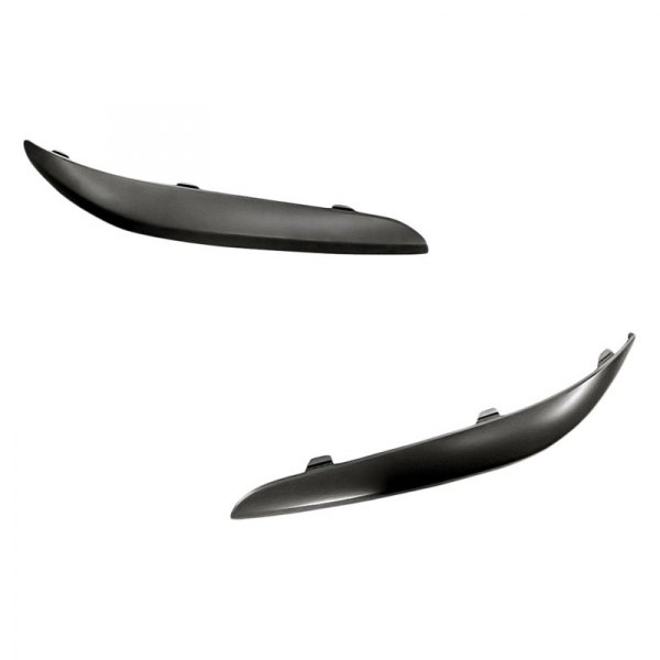 Replacement - Front Driver and Passenger Side Upper Bumper Cover Molding Set