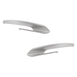 Replacement - Front Lower Driver and Passenger Side Bumper Cover Grille Molding Set (Standard Line)