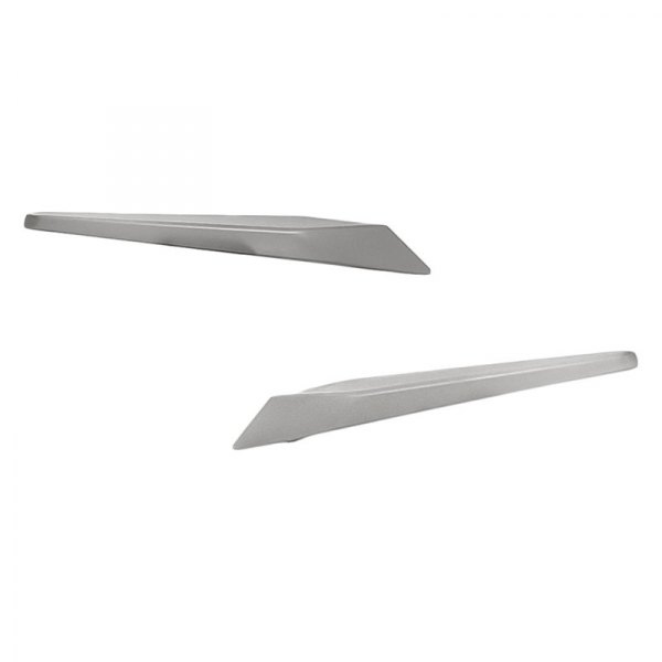 Replacement - Front Driver and Passenger Side Lower Outer Bumper Cover Grille Molding Set