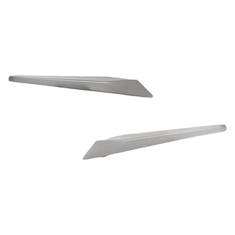 Replacement - Front Lower Outer Driver and Passenger Side Bumper Cover Grille Molding Set (Standard Line)