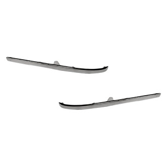 Replacement - Rear Driver and Passenger Side Bumper Molding Set (Standard Line)