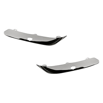 Replacement - Front Driver and Passenger Side Bumper Impact Strip Set (Standard Line)