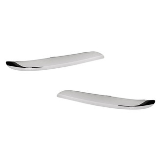 Replacement - Front Driver and Passenger Side Bumper Cover Molding Set (Standard Line)