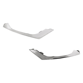 Replacement - Front Driver and Passenger Side Fog Light Trim Set (CAPA Certified)