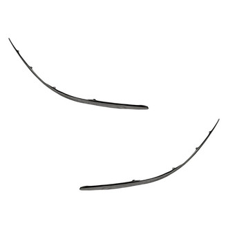 Replacement - Front Driver and Passenger Side Bumper Molding Set (Standard Line)