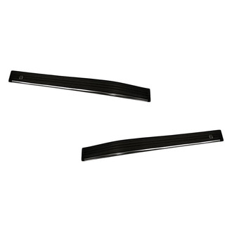 Replacement - Front Driver and Passenger Side Bumper Impact Strip Set (Standard Line)