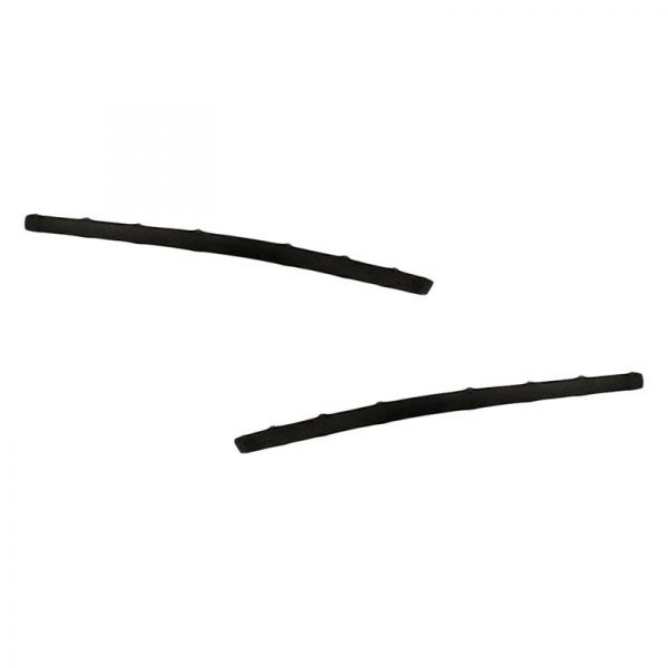 Replacement - Front Driver and Passenger Side Upper Outer Bumper Impact Strip Set