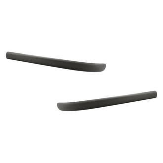 Replacement - Front Driver and Passenger Side Bumper Impact Strip Set (Standard Line)