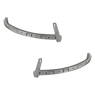 Replacement - Front Driver and Passenger Side Bumper Cover Stiffener Bracket Set (Standard Line)