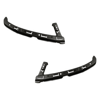 Replacement - Front Driver and Passenger Side Bumper Cover Stiffener Bracket Set (Standard Line)
