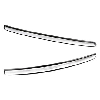 Replacement - Rear Center Driver and Passenger Side Bumper Molding Set (Standard Line)