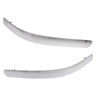 Replacement - Rear Driver and Passenger Side Bumper Cover Corner Molding Set (Standard Line)