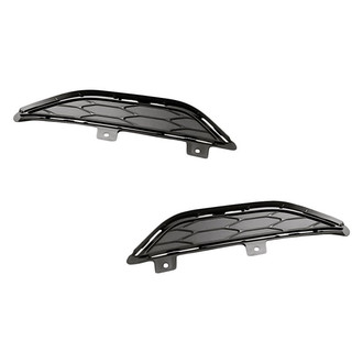 Replacement - Front Lower Driver and Passenger Side Bumper Insert Set (Standard Line)