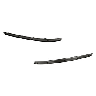 Replacement - Front Driver and Passenger Side Bumper Molding Set (Standard Line)