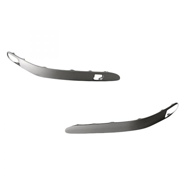 Replacement - Front Driver and Passenger Side Outer Bumper Impact Strip Set