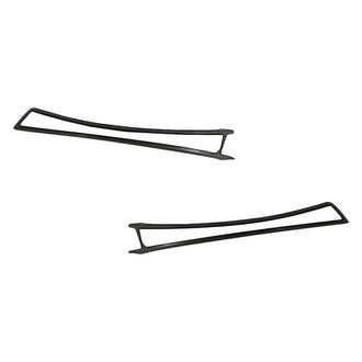Replacement - Front Outer Driver and Passenger Side Bumper Molding Set (Standard Line)