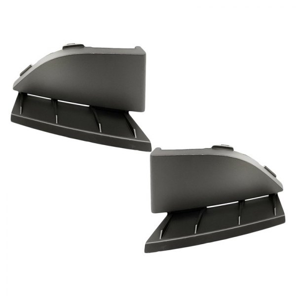 Replacement - Front Driver and Passenger Side Bumper Cover Insert Set