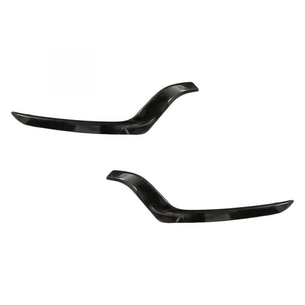 Replacement - Front Driver and Passenger Side Bumper Cover Molding Set