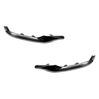 Replacement - Rear Driver and Passenger Side Bumper Cover Molding Set (Standard Line)