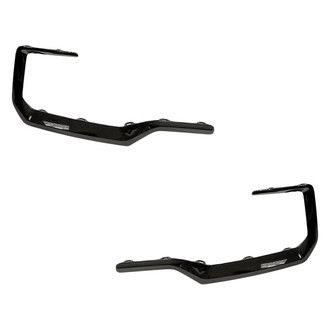 Replacement - Rear Driver and Passenger Side Bumper Cover Molding Set (Standard Line)