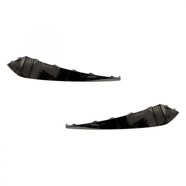 Replacement - Front Driver and Passenger Side Lower Bumper Molding Set