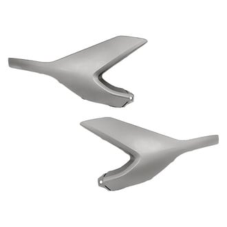 Replacement - Front Driver and Passenger Side Bumper Molding Set (Standard Line)