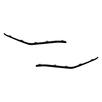 Replacement - Front Driver and Passenger Side Bumper Cover Molding Set (Standard Line)