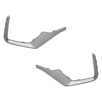 Replacement - Front Driver and Passenger Side Bumper Cover Molding Set (Standard Line)
