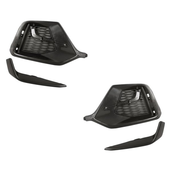 Replacement - Rear Driver and Passenger Side Fog Light Cover Set