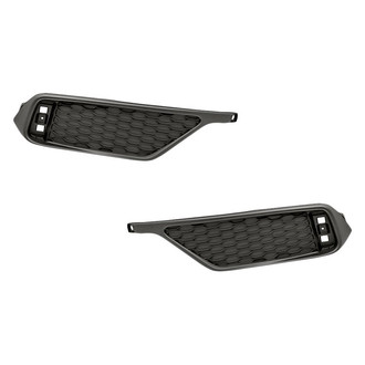 Replacement - Rear Driver and Passenger Side Fog Light Cover Set (Standard Line)