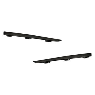 Replacement - Rear Driver and Passenger Side Bumper Cover Molding Set (Standard Line)
