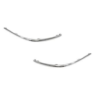Replacement - Rear Driver and Passenger Side Bumper Cover Molding Set (Standard Line)