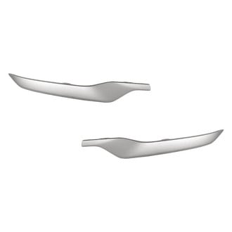 Replacement - Rear Lower Driver and Passenger Side Bumper Cover Molding Set (Standard Line)