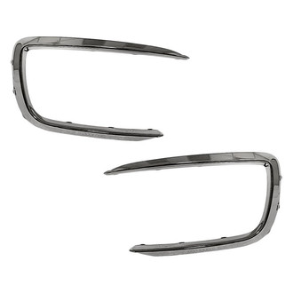 Replacement - Front Driver and Passenger Side Fog Light Trim Set (Standard Line)