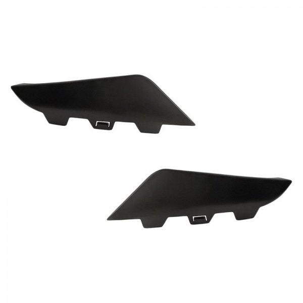 Replacement - Rear Driver and Passenger Side Outer Bumper Insert Set